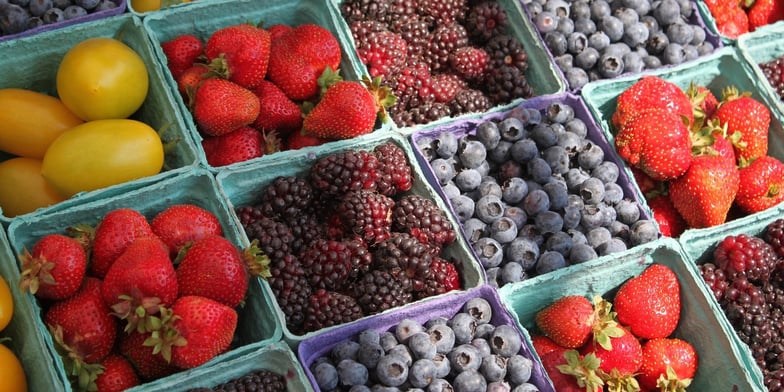 baskets of berries