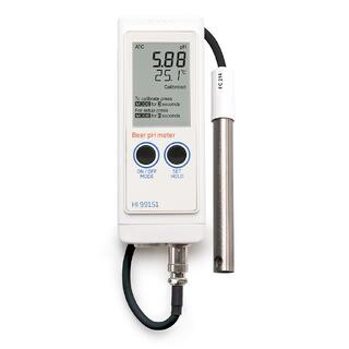 Beer Analysis pH Portable Meter - HI99151