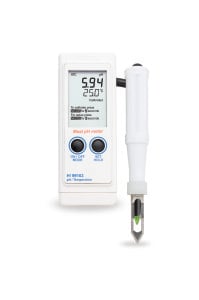 Portable Meat pH Meter - HI99163 and Foodcare pH Electrode for Meat Products - FC232D Portable Meat pH Meter - HI99163 and Foodcare pH Electrode for Meat Products - FC232D