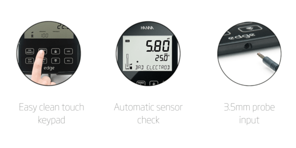 edge wine pH meter close-ups