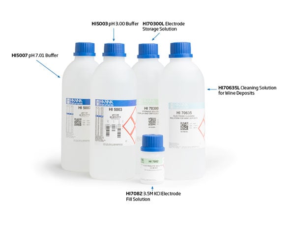 buffers, solutions and reagents