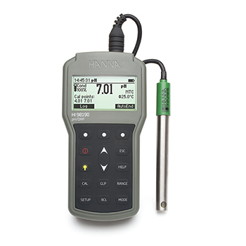 Professional Waterproof Portable pH/ORP Meter - HI98190