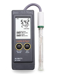 Leather and Paper pH Portable Meter - HI99171
