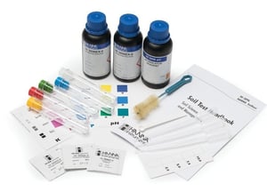 Soil pH chemical test kit