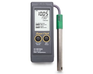 Waterproof pH ORP meter HI991003