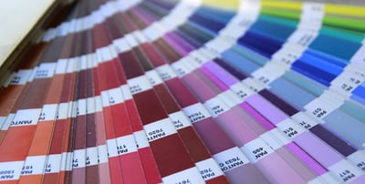 pantone color swatches