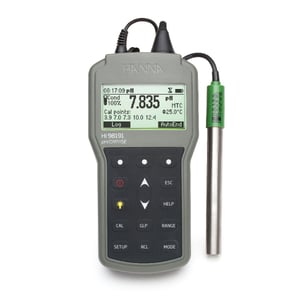 Professional Waterproof Portable pH/ORP/ISE Meter - HI98191