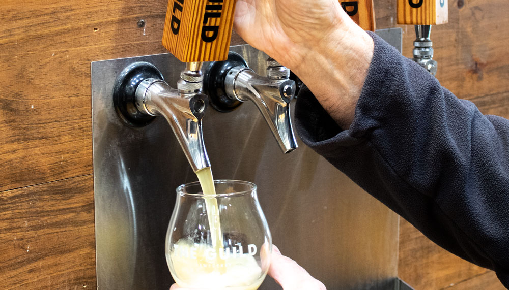Pouring-Beer-From-A-Tap